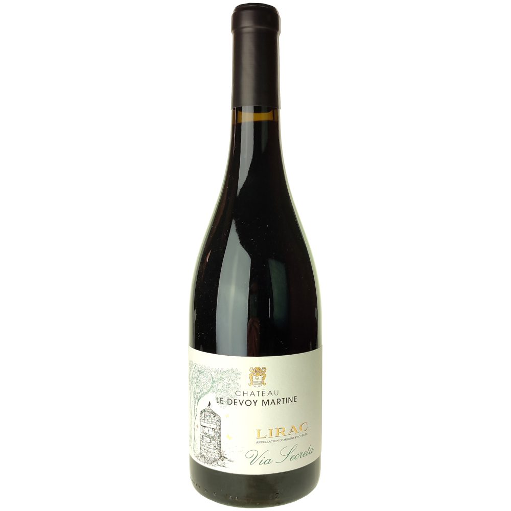 Lirac rouge Via Secreta 2021 Château Le Devoy Martine